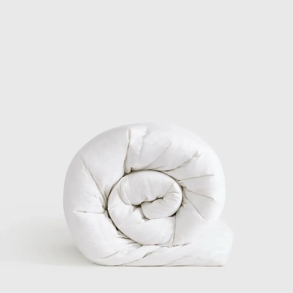 Quince Luxe Goose Down White Comforter All Season Twin